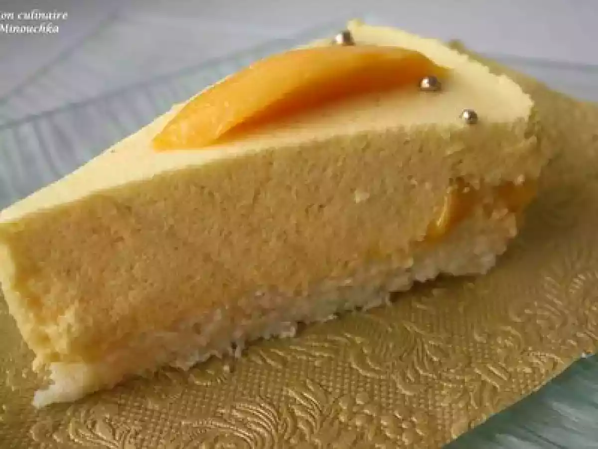 Dacquoise à la noix de coco et son bavarois à la mangue - photo 4