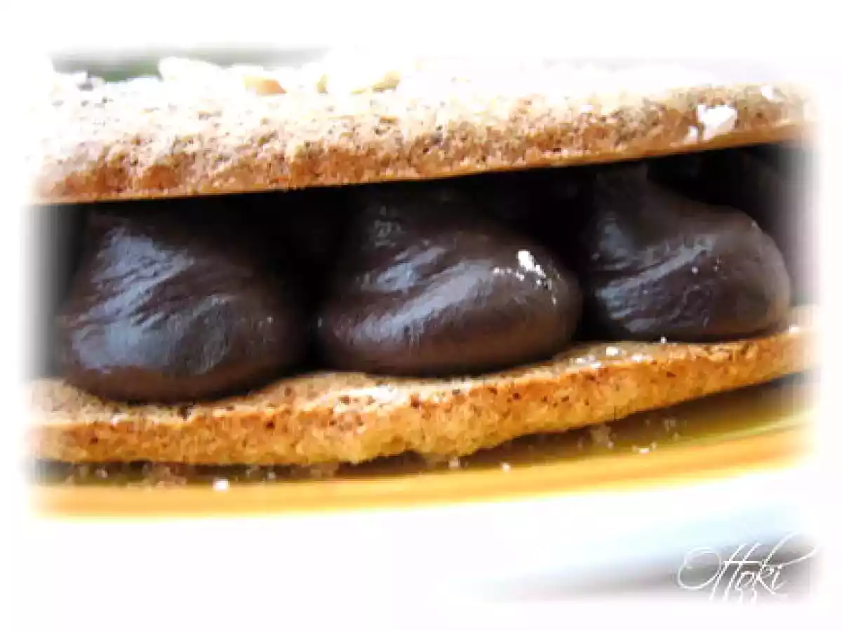 Dacquoise au chocolat et aux noisettes - photo 2