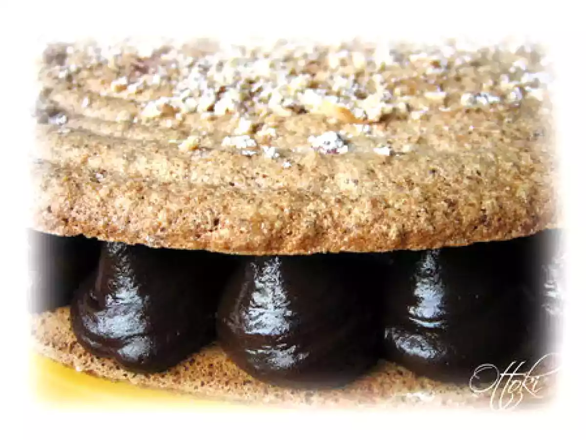 Dacquoise au chocolat et aux noisettes - photo 3