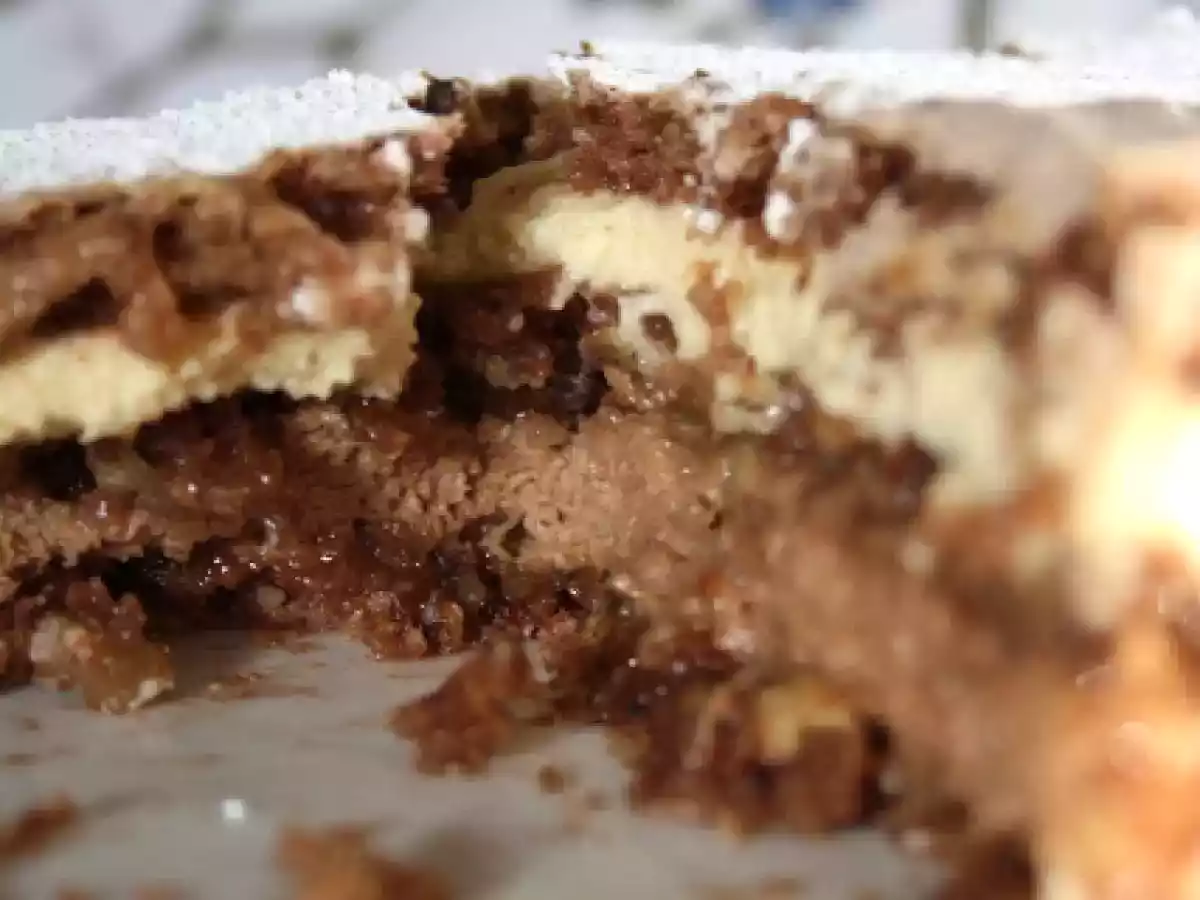 Dacquoise aux noisettes chocolat-caramel - photo 2