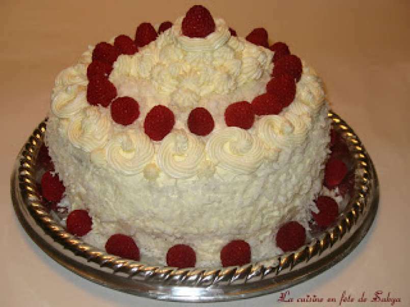 Daring Bakers Perfect Party Cake et un Gâteau décoré Printemps, photo 3