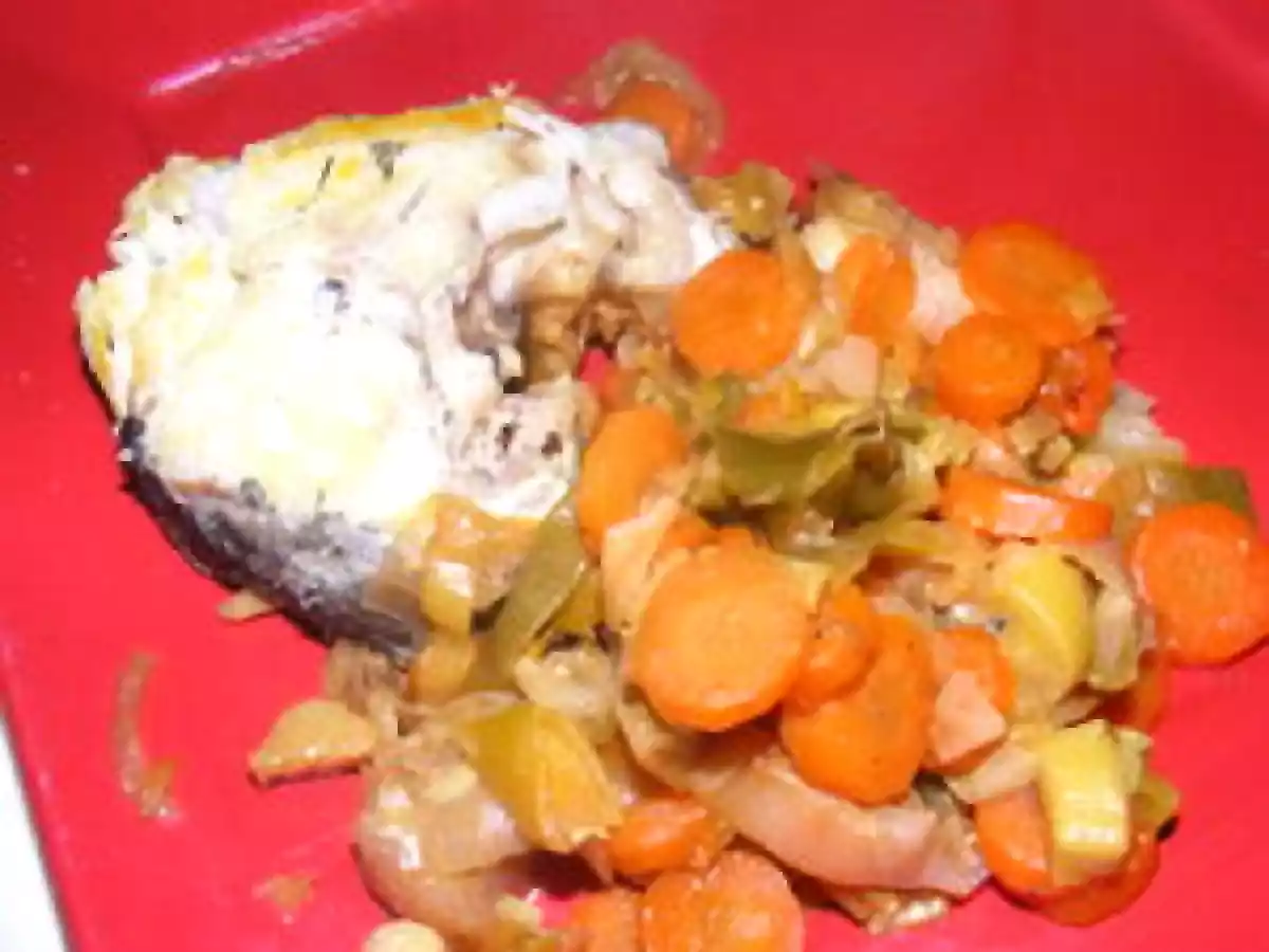 DARNES DE CABILLAUD MIJOTÉES AU SAFRAN