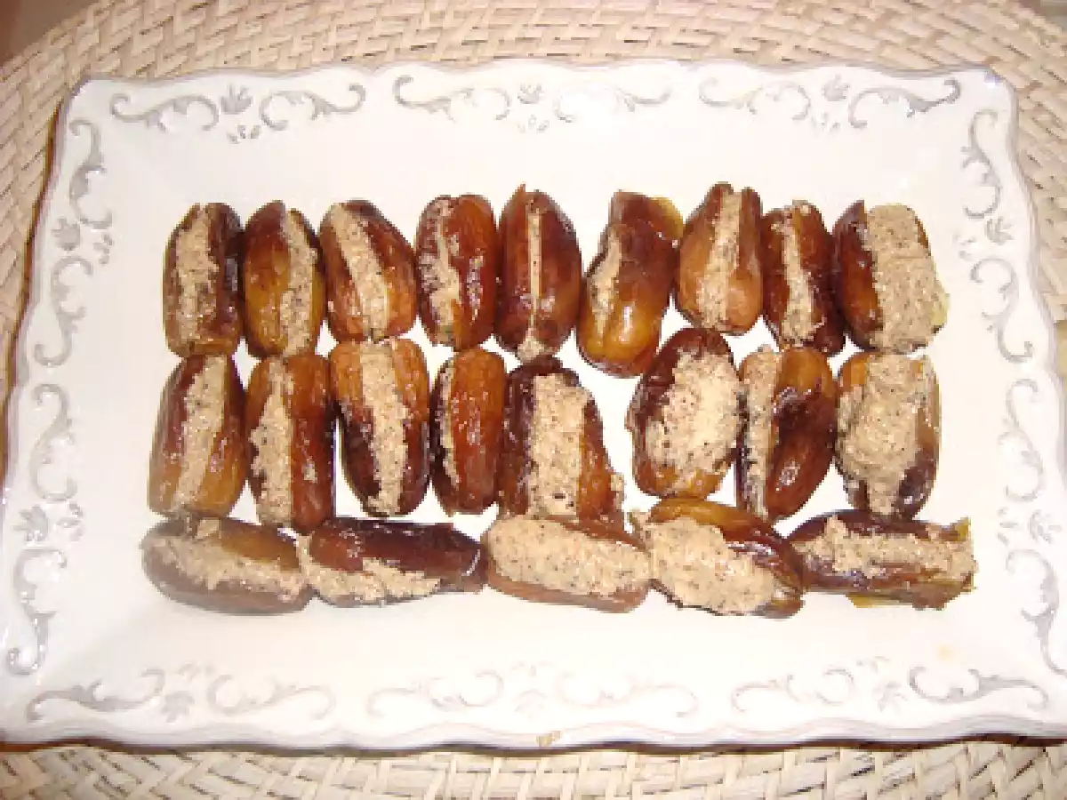 Dattes farcies aux fruits secs