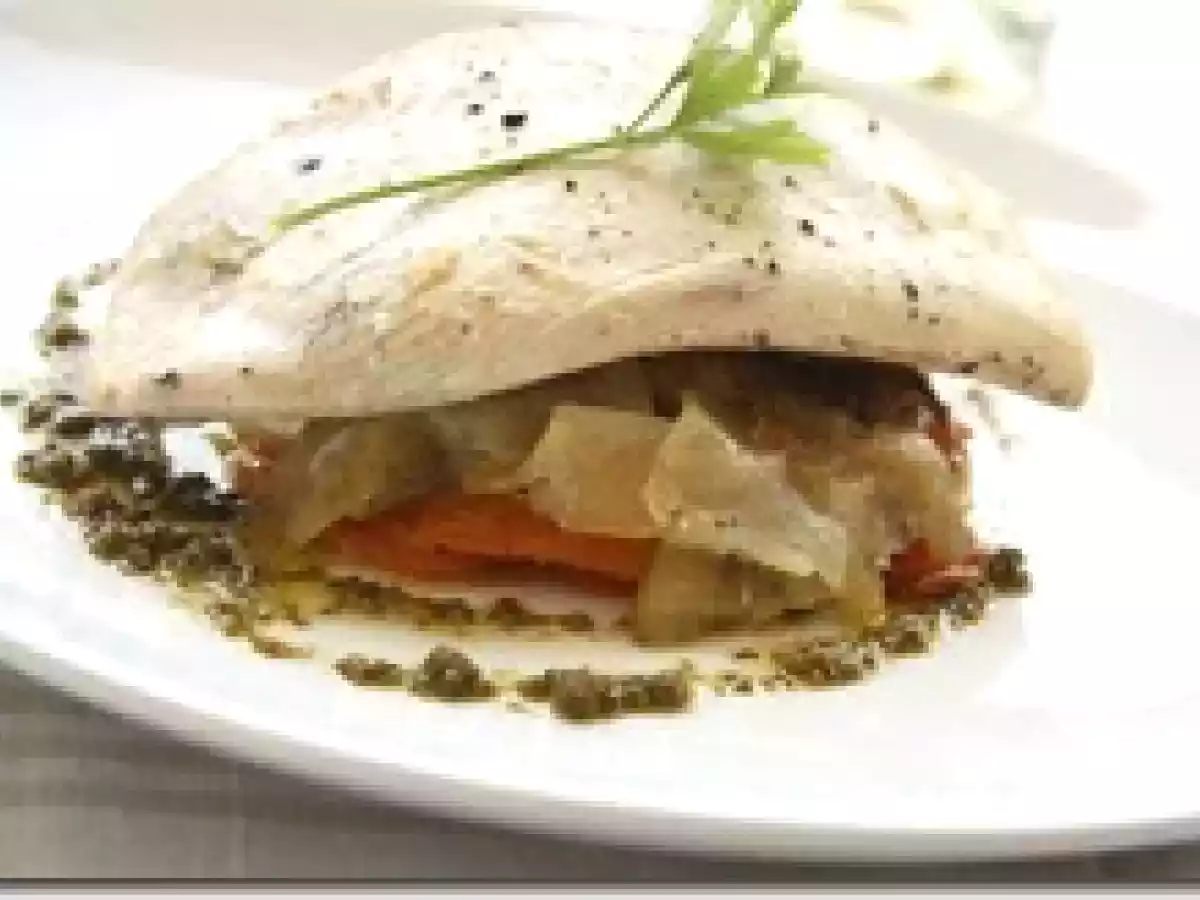 Daurade en Filet Marinée au Citron et Tian de Légumes d?Hiver