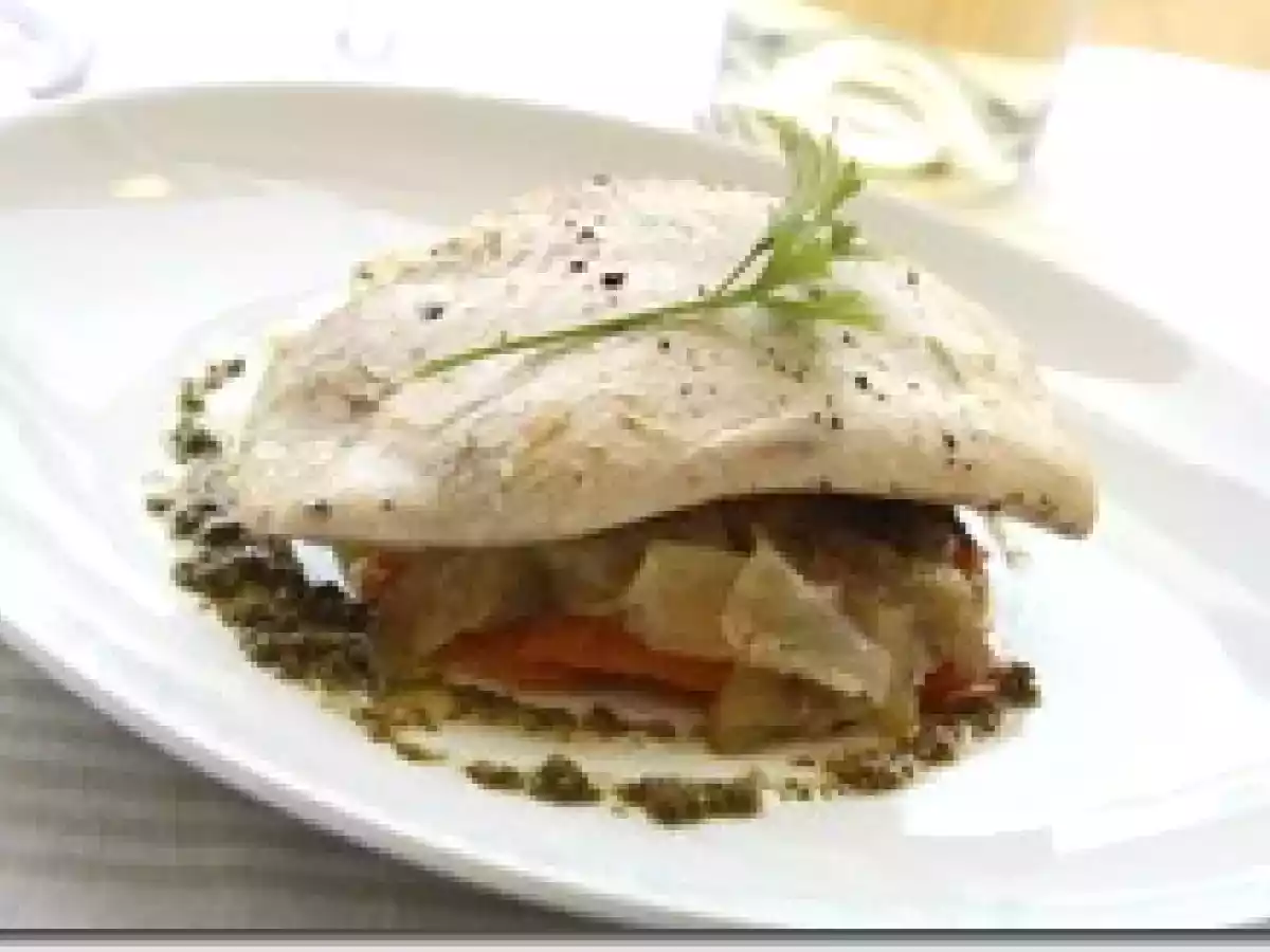 Daurade en Filet Marinée au Citron et Tian de Légumes d?Hiver - photo 2