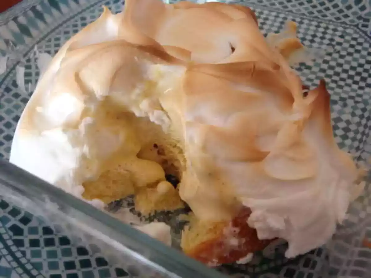 De la glace au four... ou l'Alaska vanille/marron - photo 2