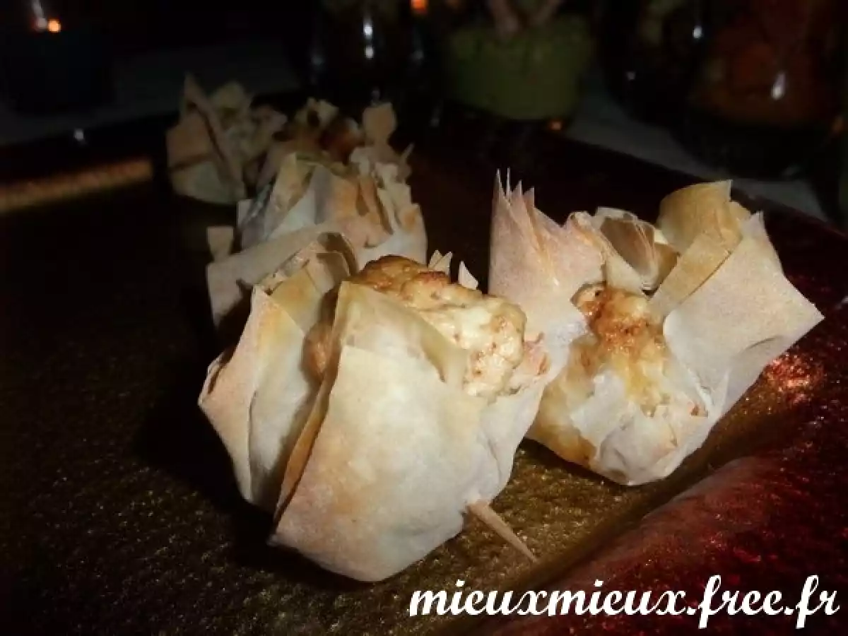 Déclinaison de chèvre en aumonières