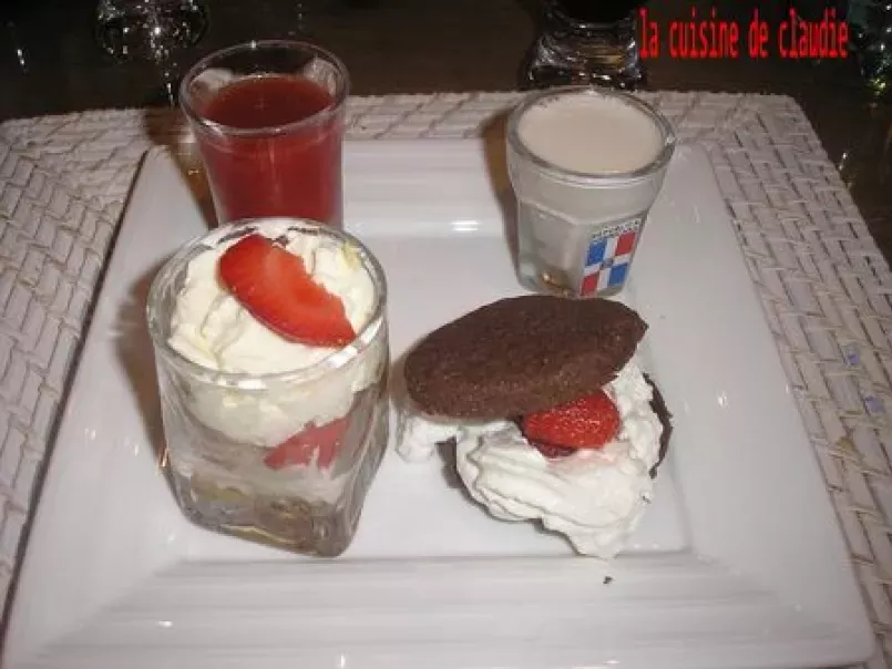 Déclinaison de desserts autour de la fraise - photo 3