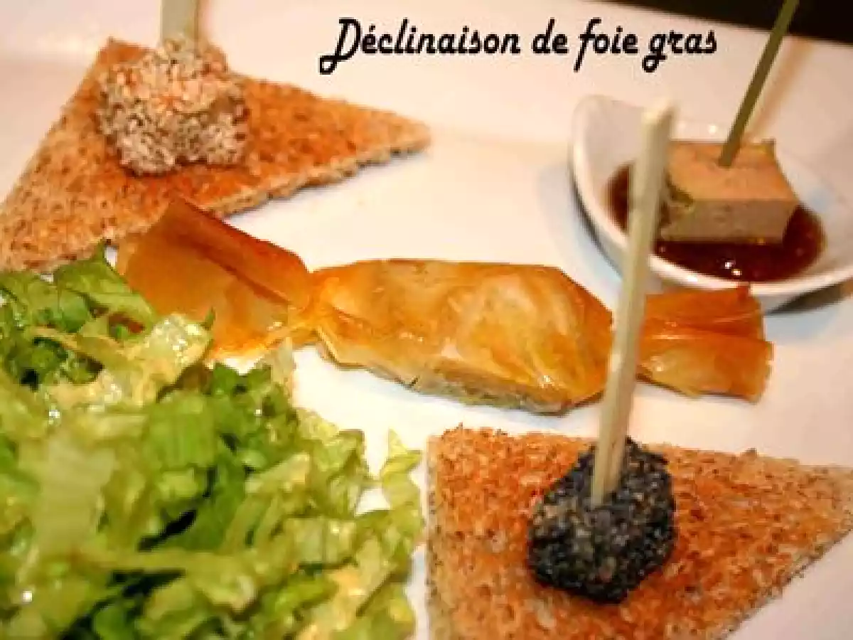 DECLINAISON DE FOIE GRAS - photo 2