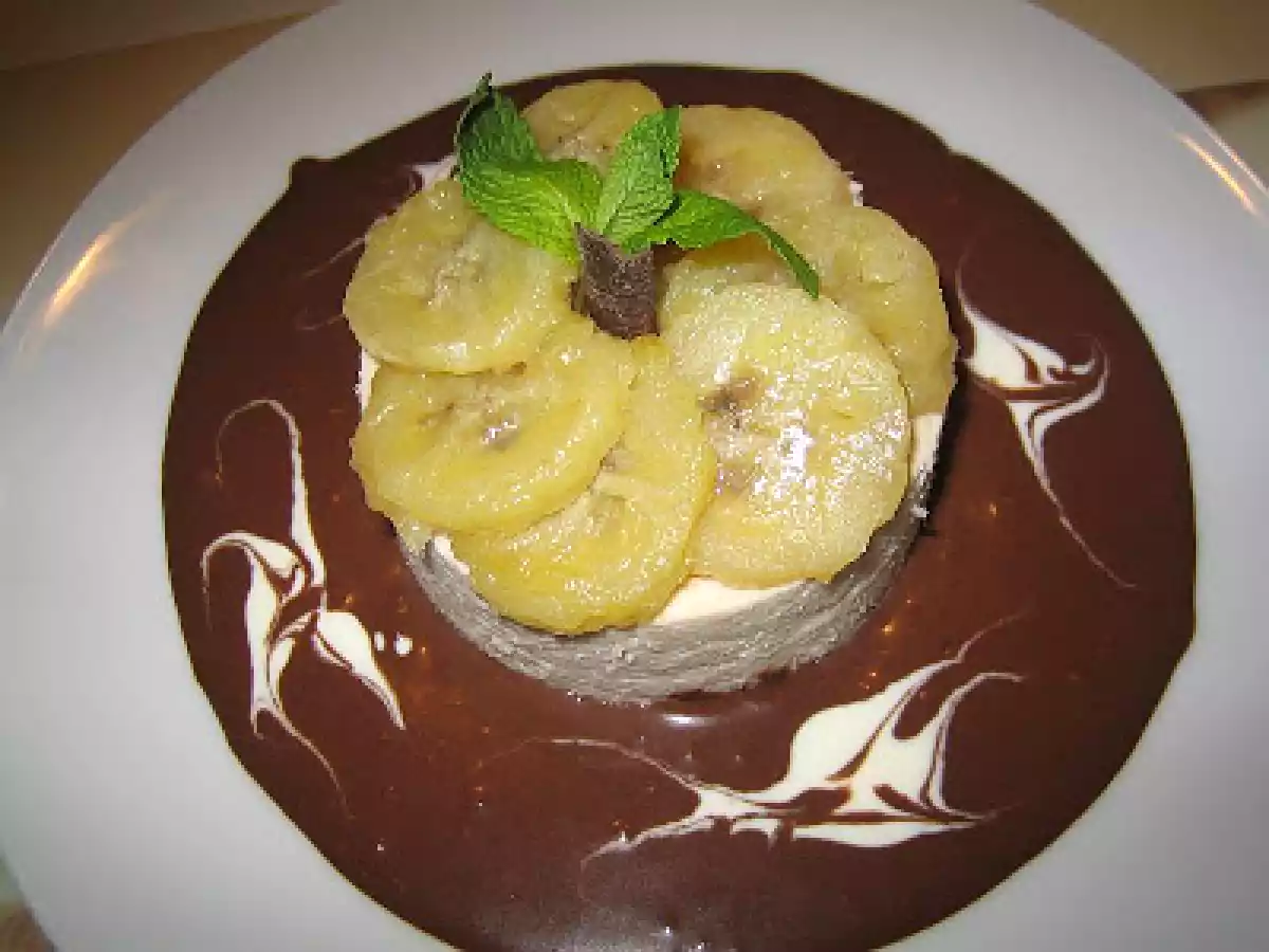 Délice de bananes et son coulis de chocolat!!!! - photo 3