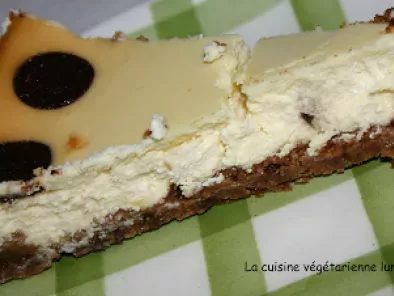Délice de cheesecake au chocolat blanc sur fond de cookies !!! - photo 2