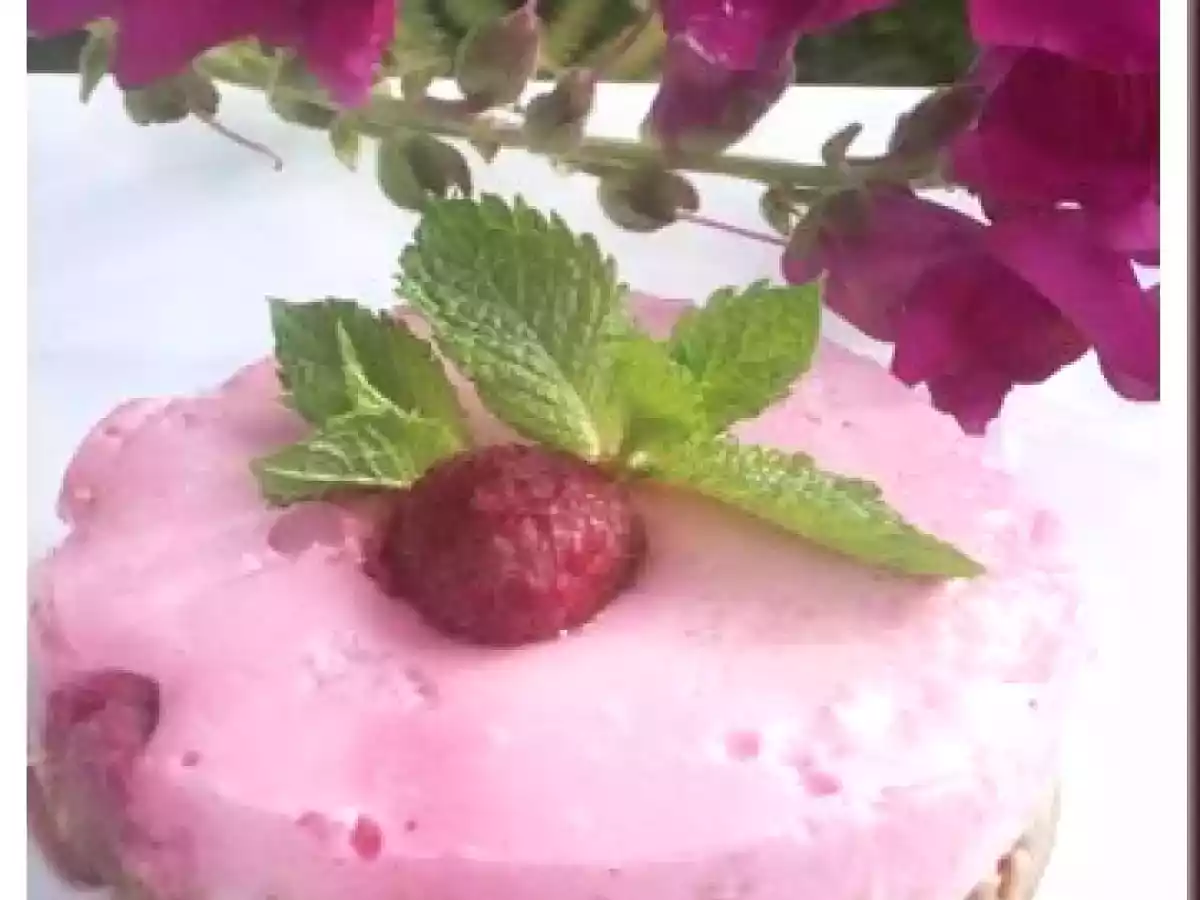 Délice de framboises et spéculoos