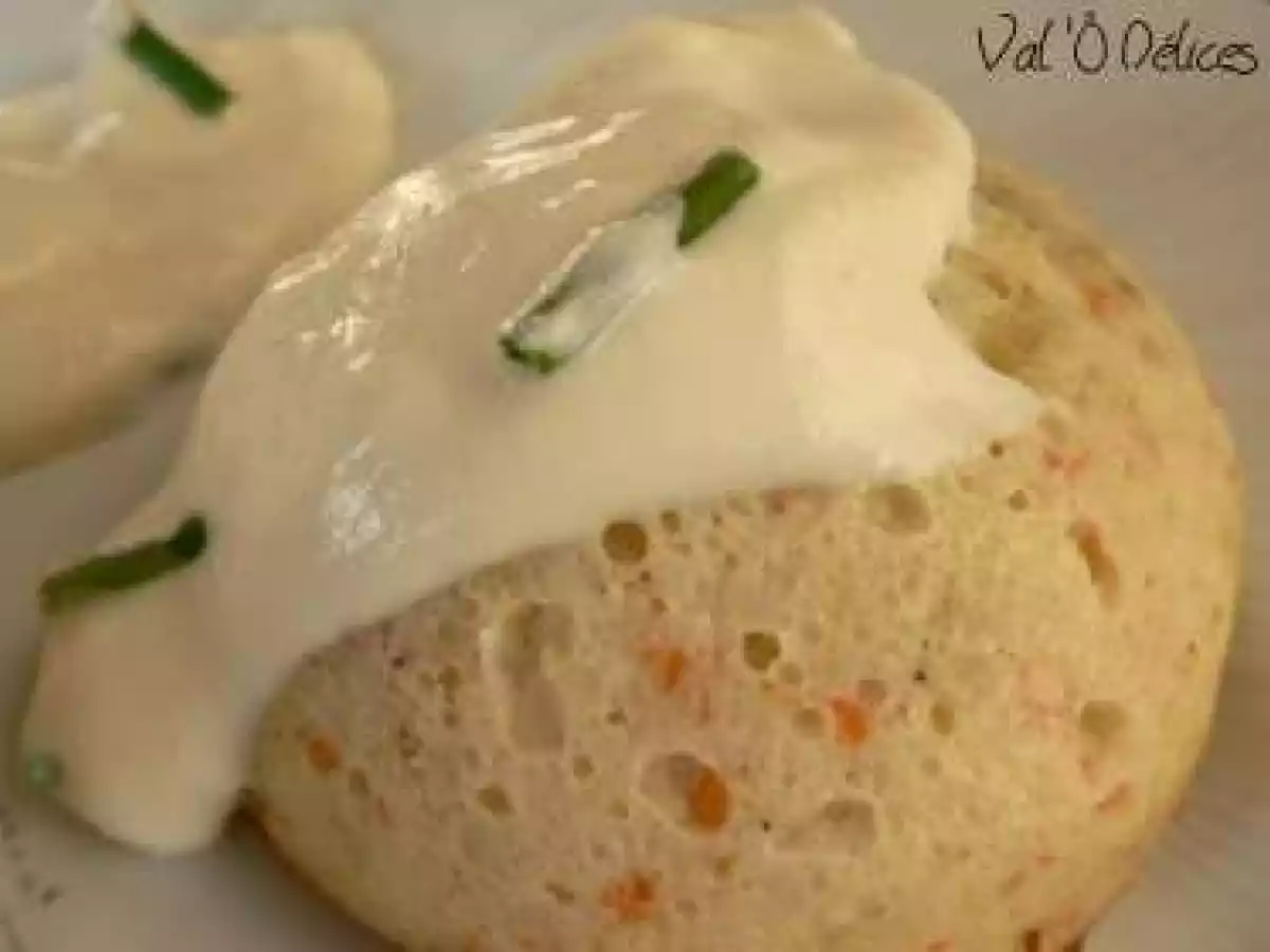 Délice de poireaux-surimi et sa sauce citronnée