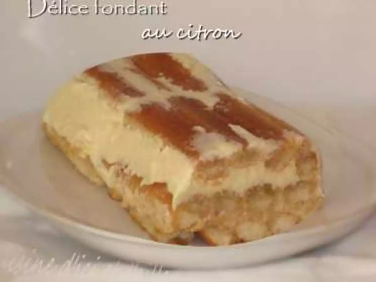 Délice fondant au citron - photo 2