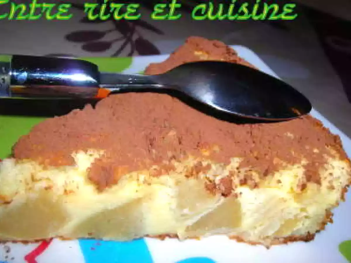 Délice mousse aux poires
