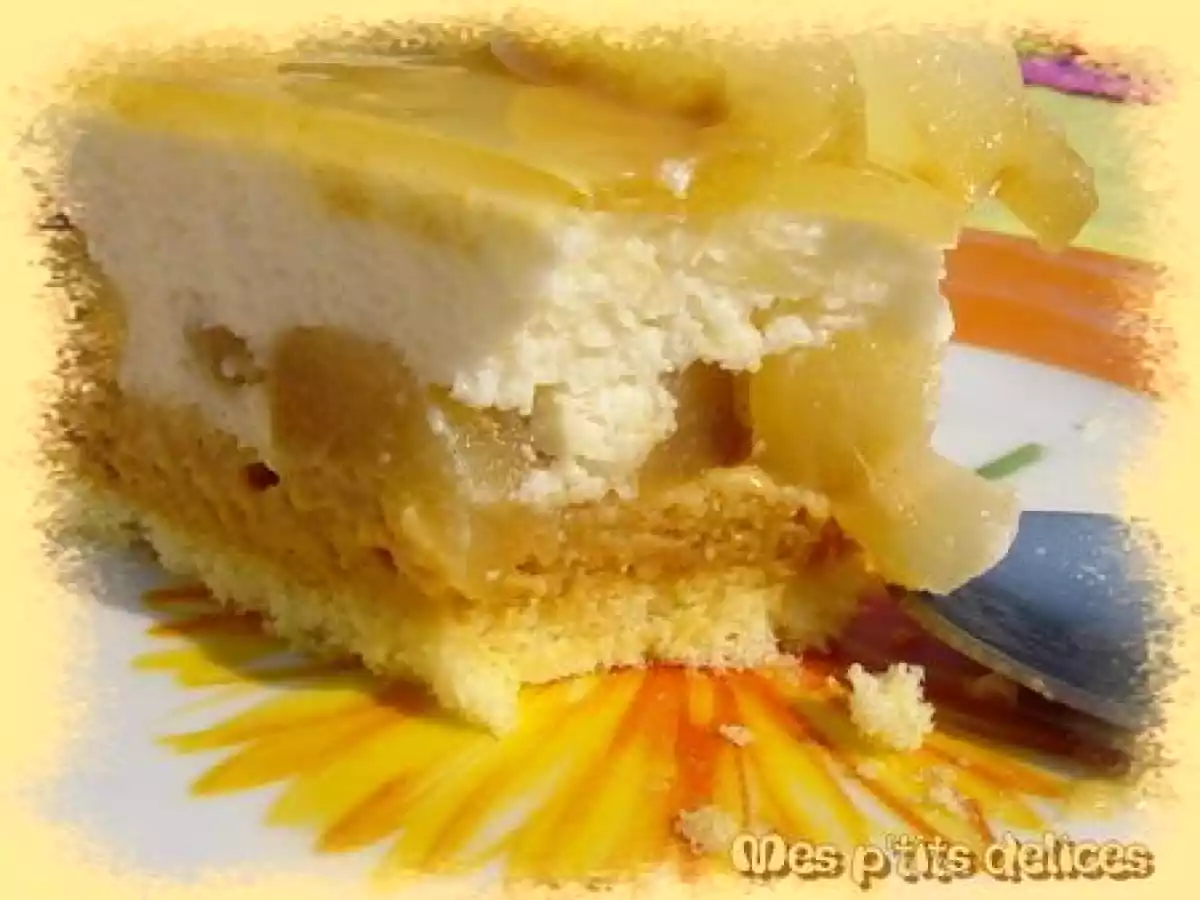 Délice poire-caramel