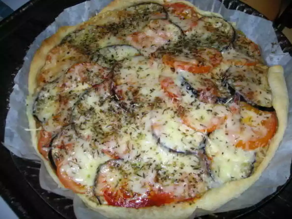 Délicieuse Tarte Tomate-Aubergine Express ! - photo 2