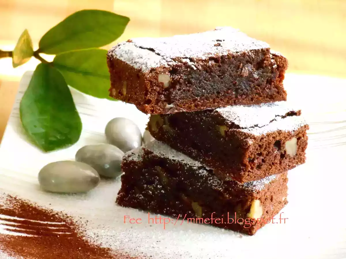 Délicieux brownies aux noix - photo 2