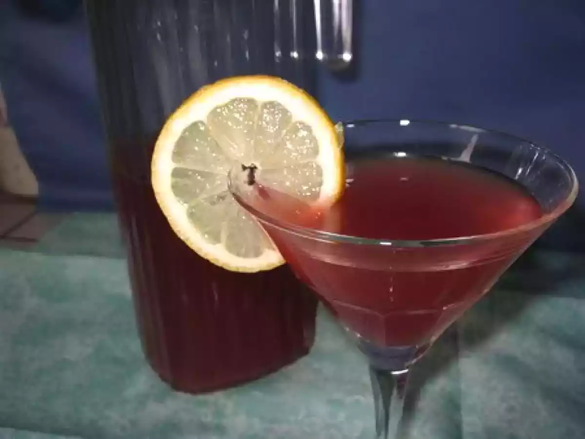 Délicieux cocktail au rosé