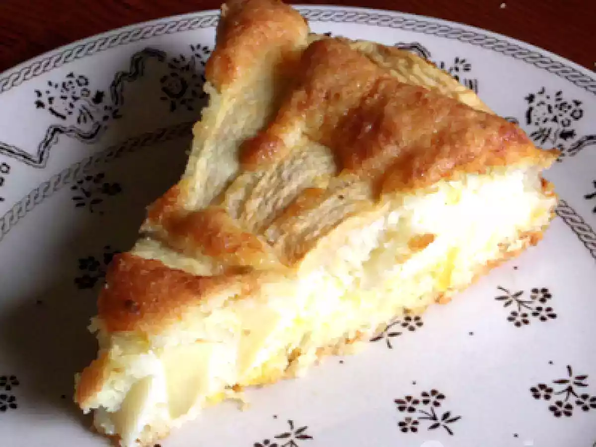 Délicieux gâteau aux pommes (et au citron)