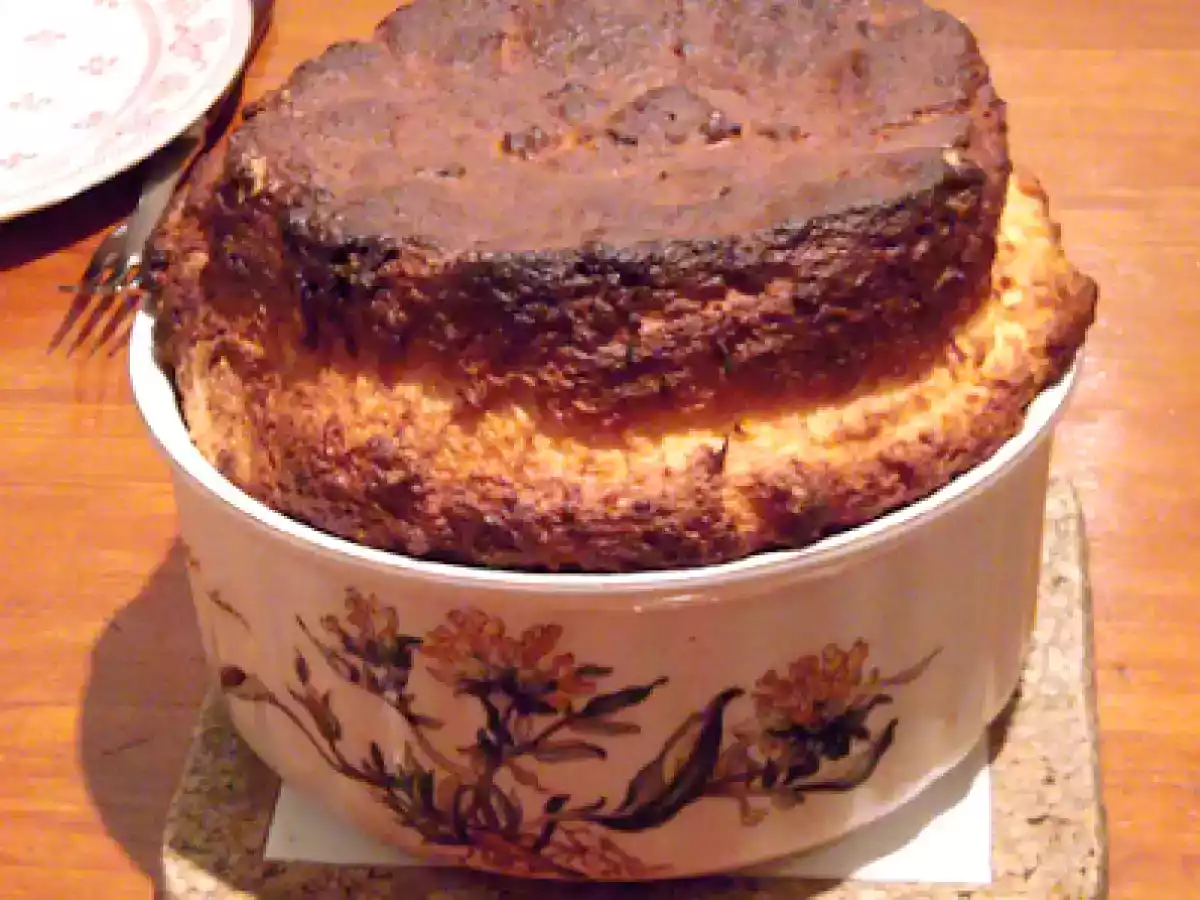 Délicieux soufflé au fromage