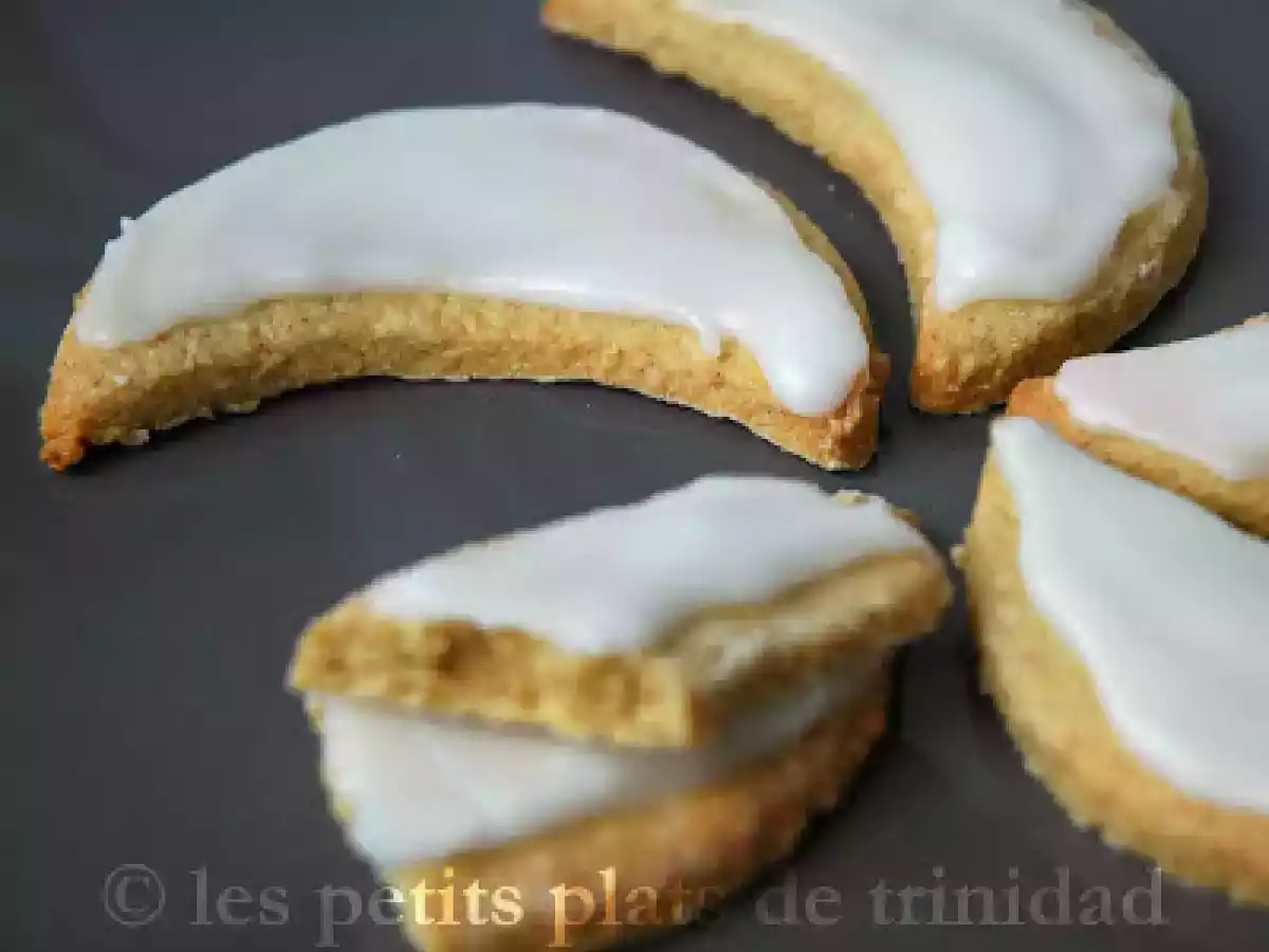 Demi-lunes au citron