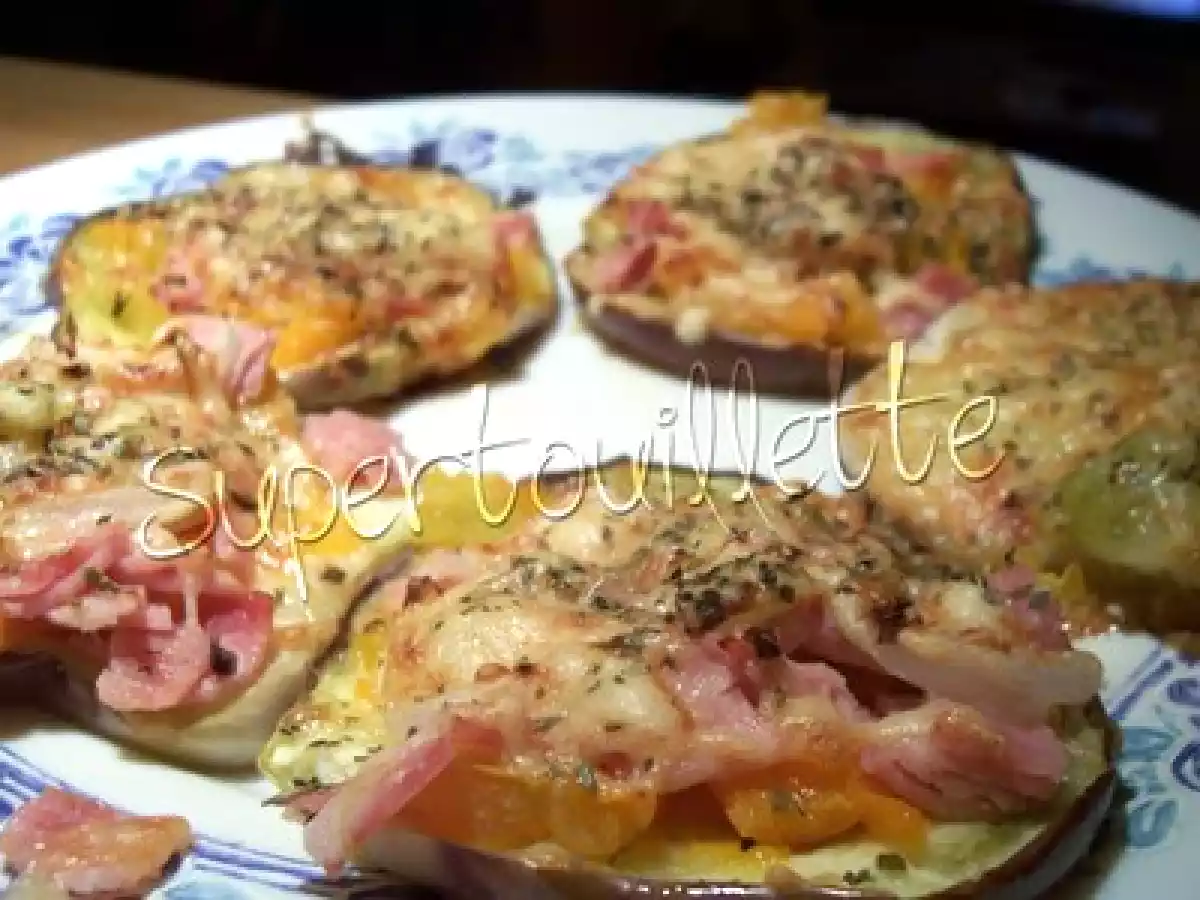 Des Aubergines en Pizza, voire en flammekueche - photo 2