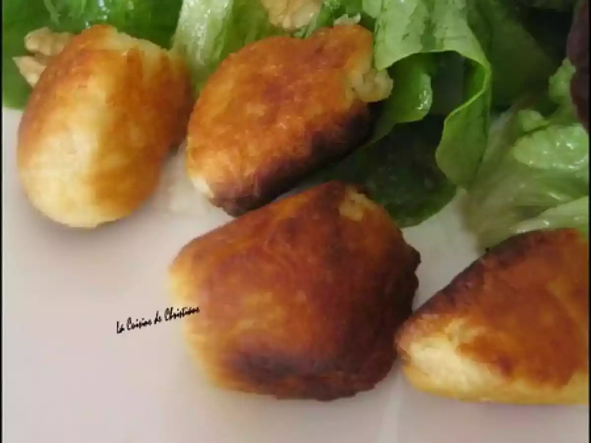 DES BEIGNETS AU REBLOCHON.... - photo 2