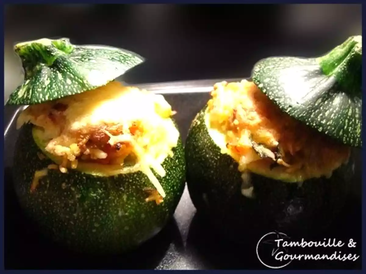 Des courgettes farcies pour la St Valentin, c'est romantique non??