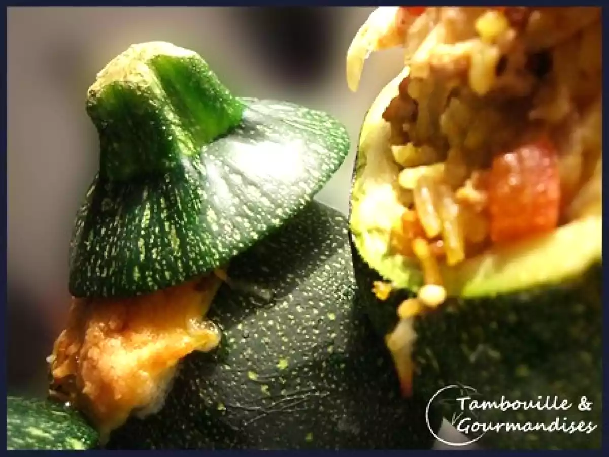 Des courgettes farcies pour la St Valentin, c'est romantique non?? - photo 2
