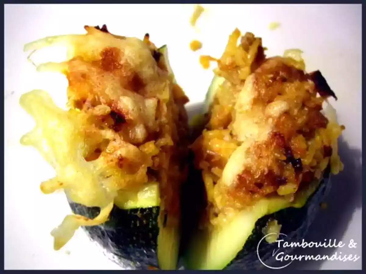 Des courgettes farcies pour la St Valentin, c'est romantique non?? - photo 3