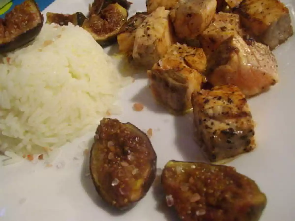 Dés de saumon aux figues - photo 2