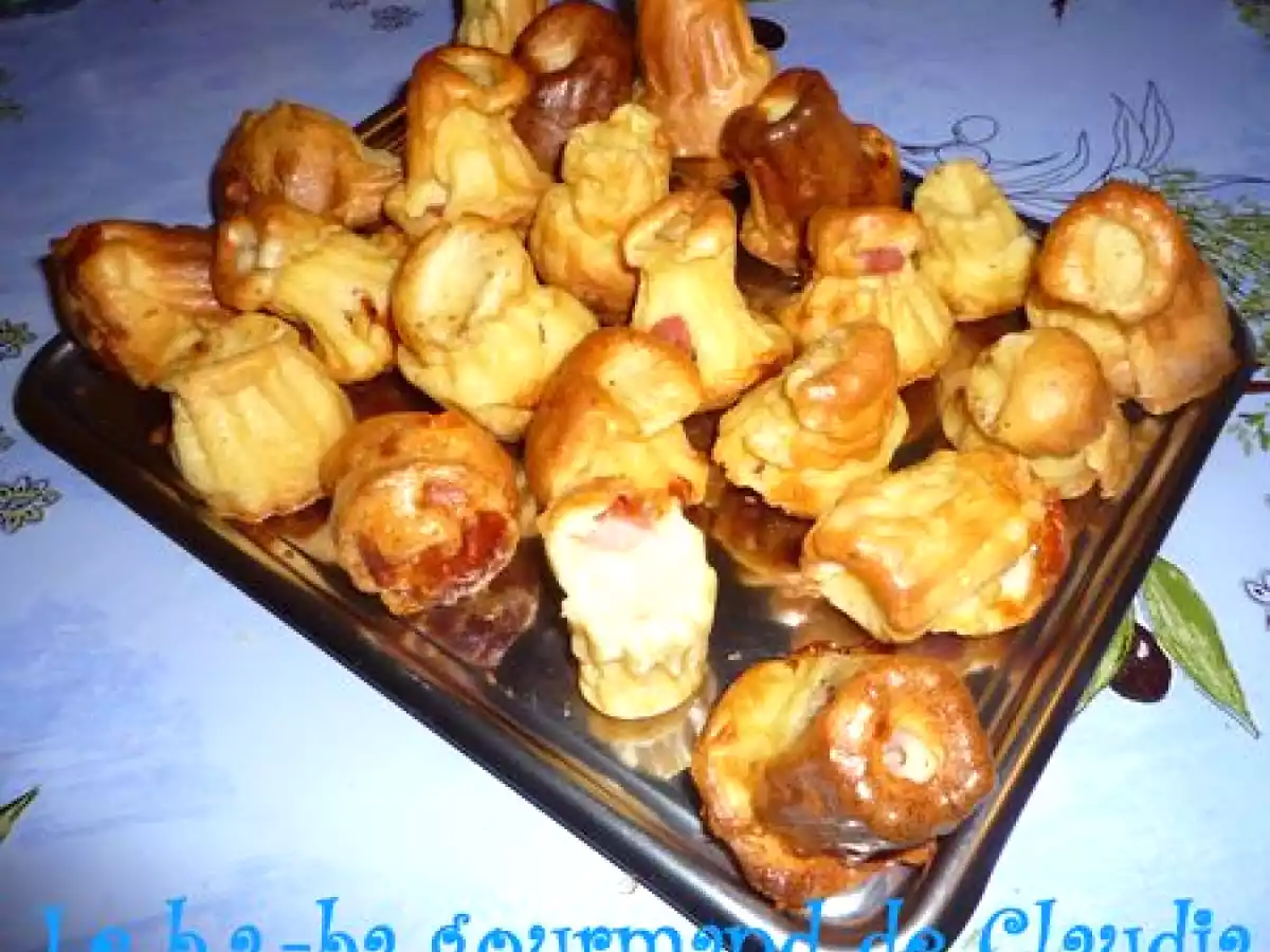 Des minis cannelés version salés pour l'apéro.