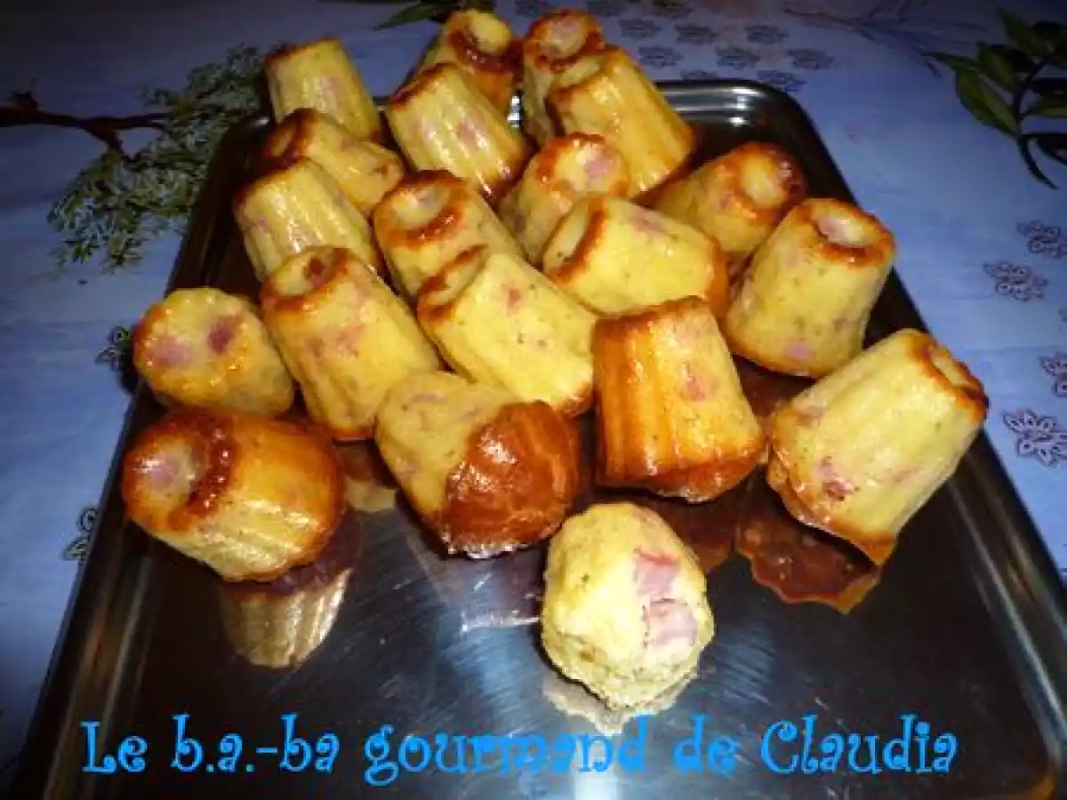 Des minis cannelés version salés pour l'apéro. - photo 2