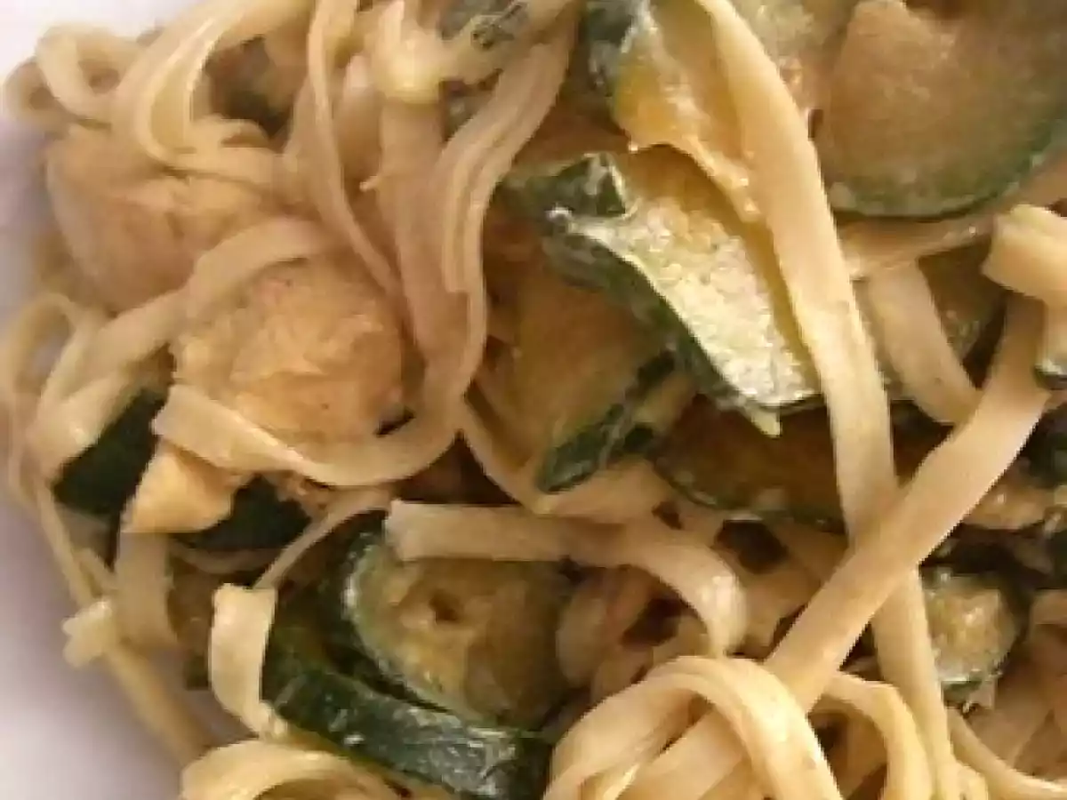 Des nouilles sautées noix de coco-citronnelle