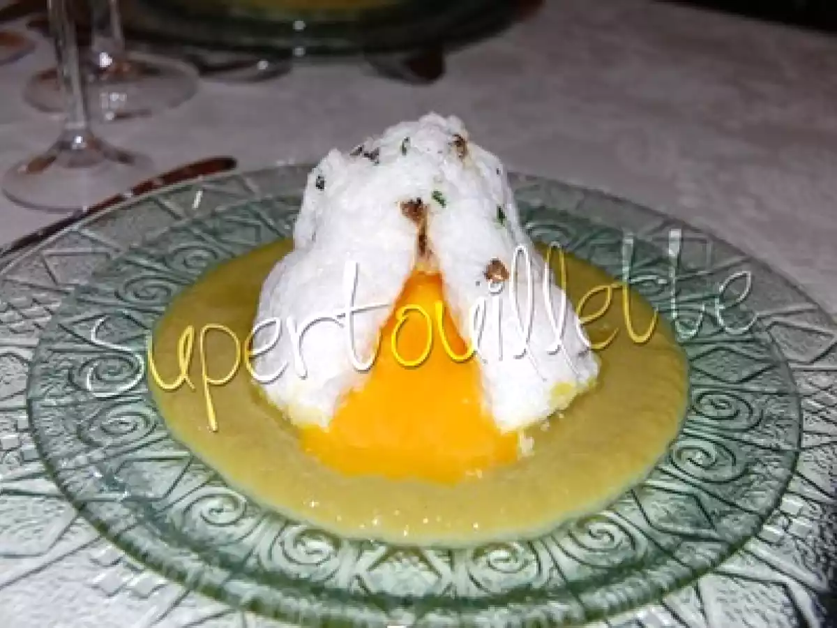 Des oeufs à la neige en entrée??!!