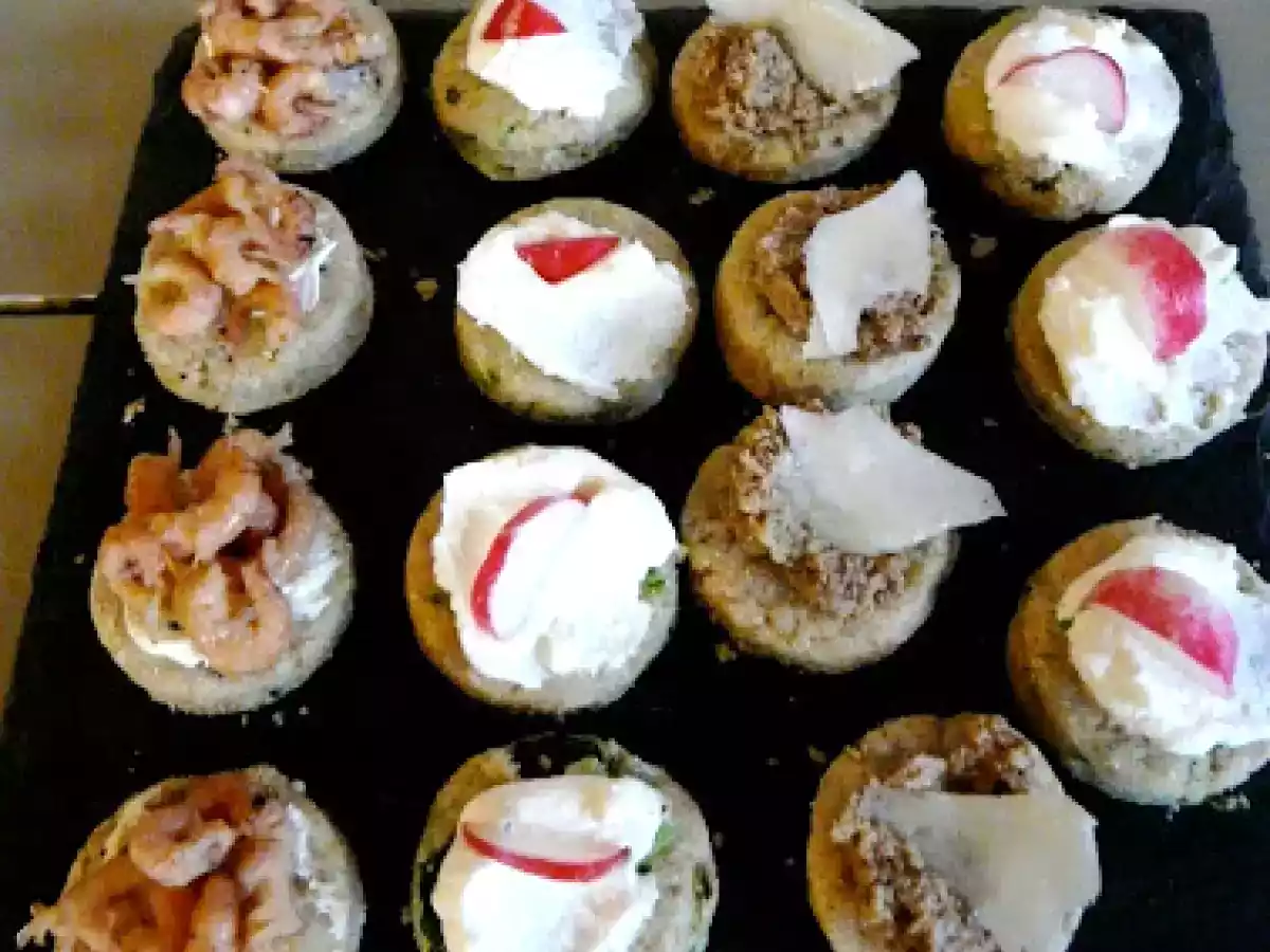 Des petits sablés aux fanes de radis