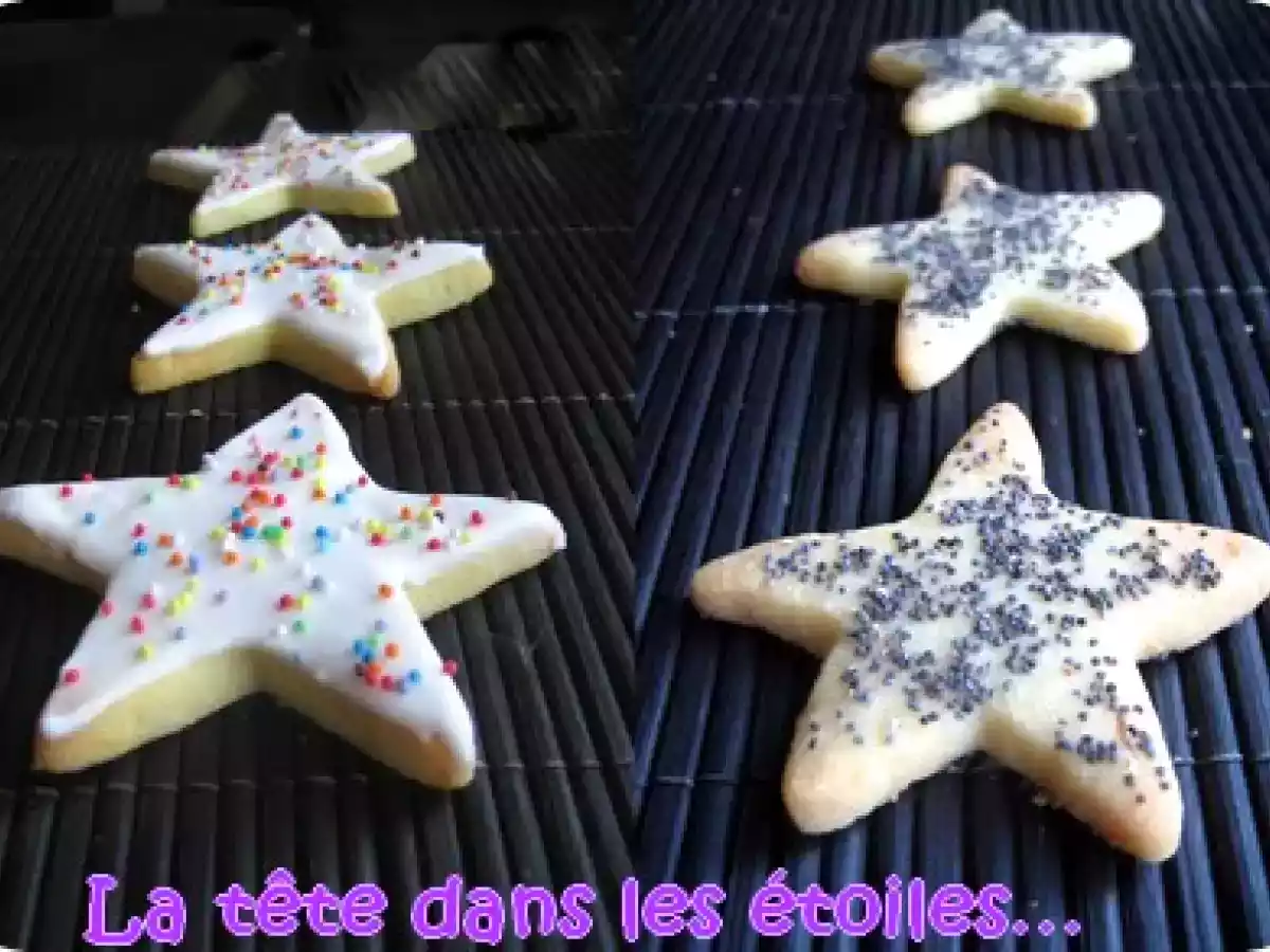 Des sablés au citron et leur glaçage royal et citron-pavot...trop trop bons! - photo 2