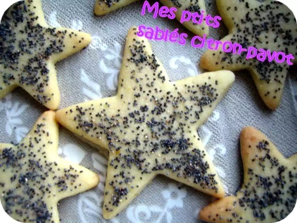 Des sablés au citron et leur glaçage royal et citron-pavot...trop trop bons! - photo 3