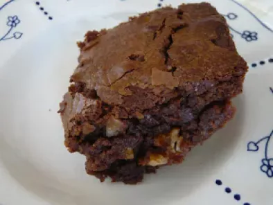 Dessert au chocolat-poire ou gâteau de chocolat -poire de Nigella, photo 2
