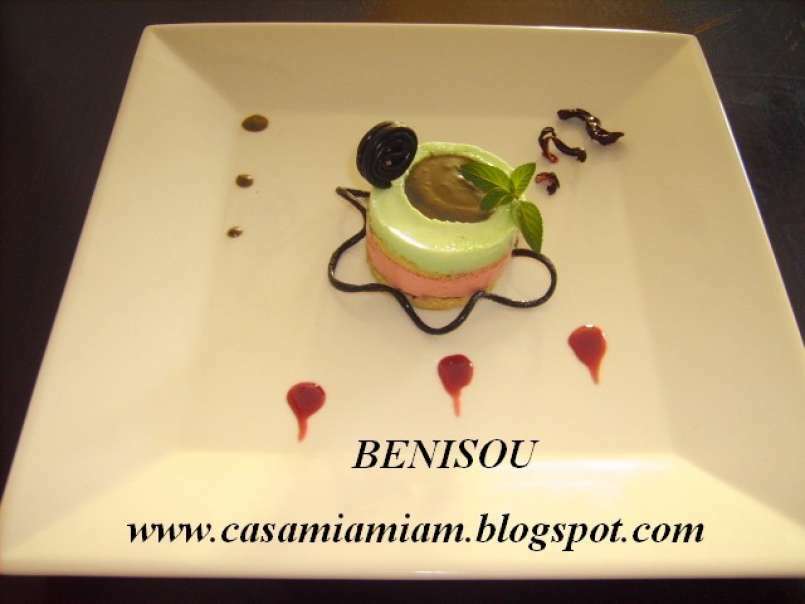 Dessert réglisse-fleur d'hibiscus-menthe - photo 3