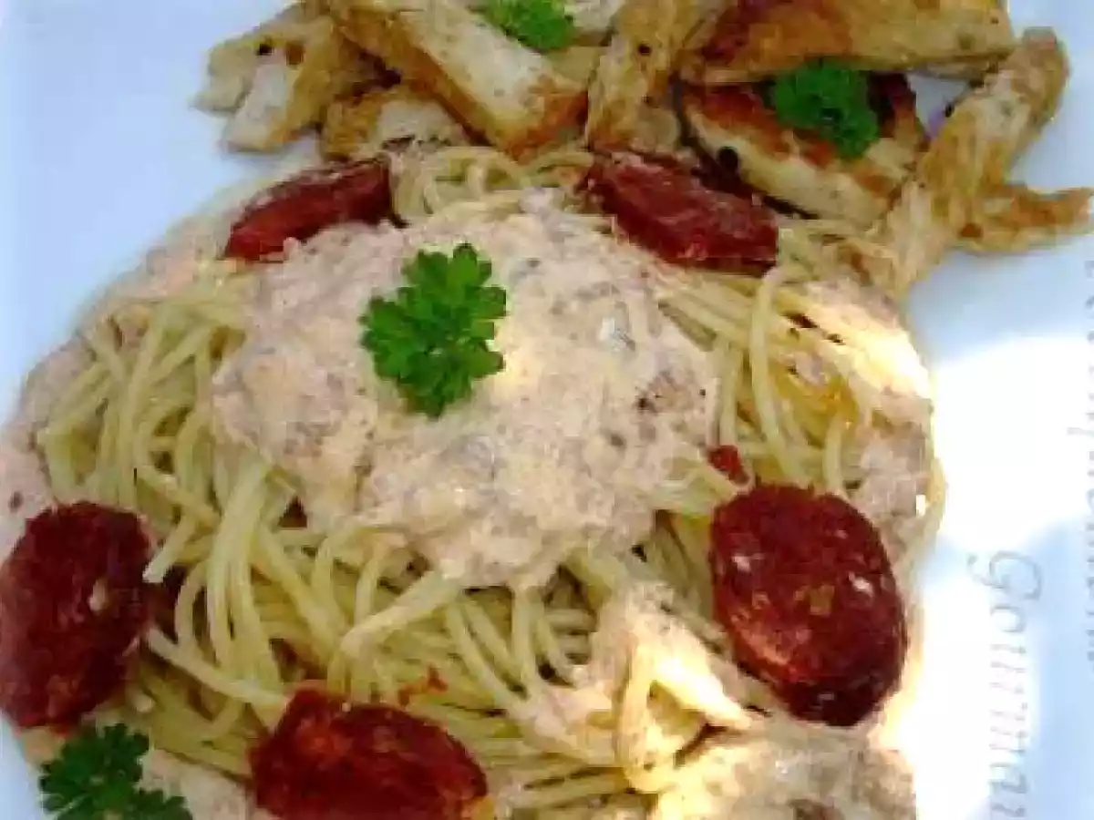 Dinde à la crème de chorizo