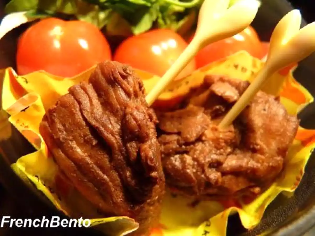 Dinde caramélisée au miso...