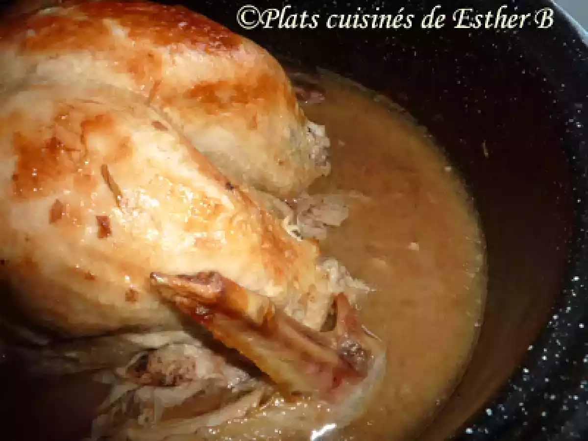 Dinde rôtie, sauce aux champignons