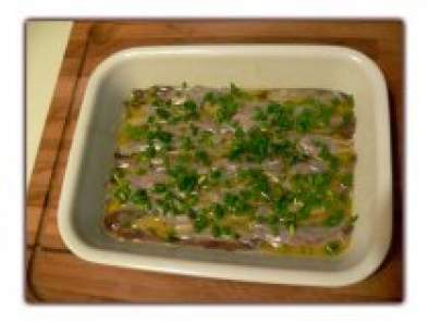 Diner 100% anchois (part I): Anchois frais marinés au citron de Menton et à l?Angostura