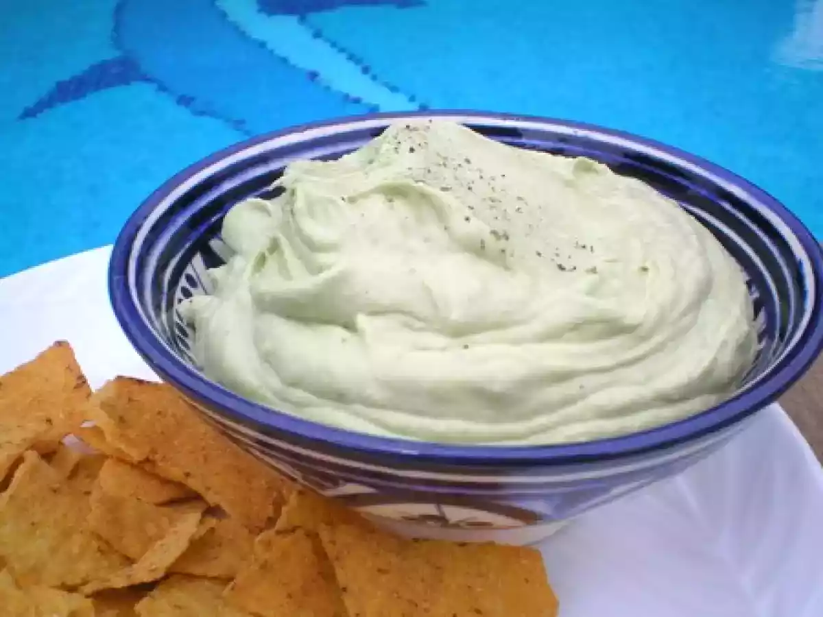 Dip avocat - fromage frais