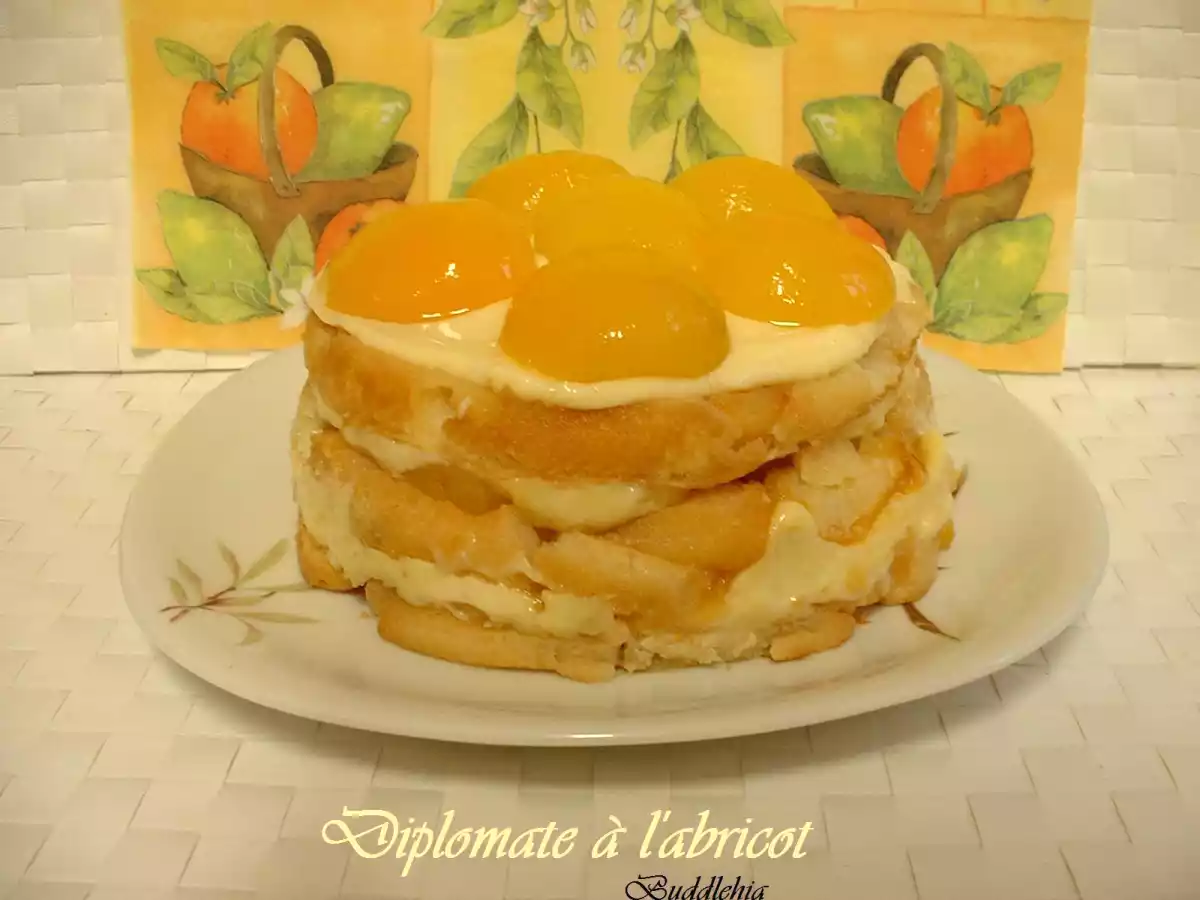 Diplomate à l'abricot