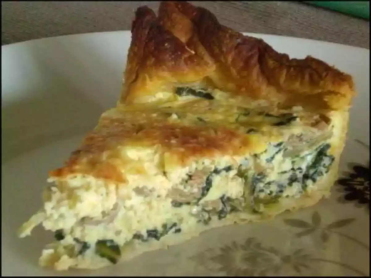 Divine quiche aux feuilles de blettes