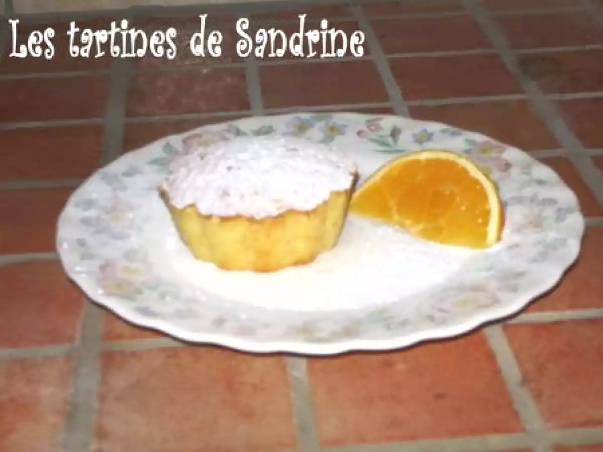 Divins petits gâteaux moelleux à l'orange