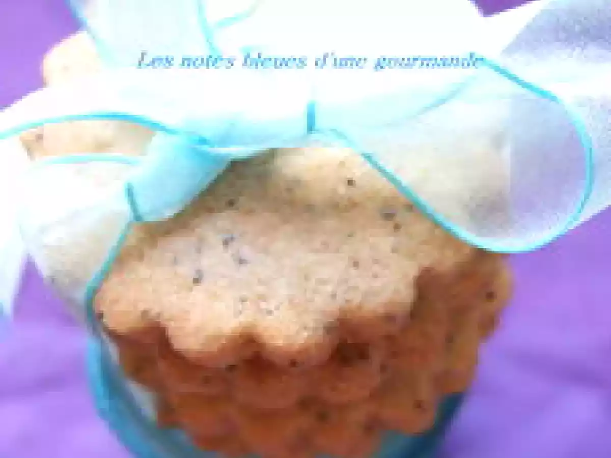 Divins sablés à la vanille et graines de pavot - photo 2